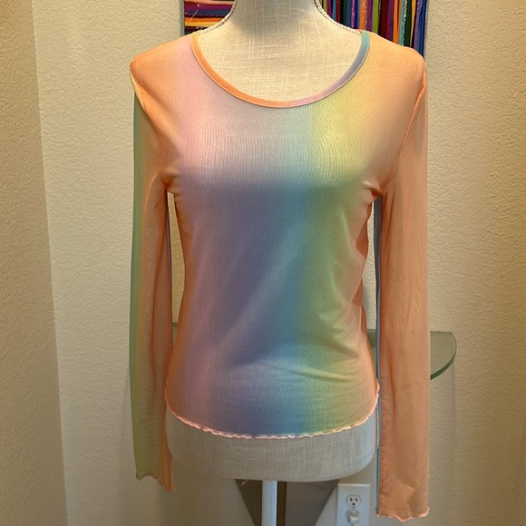 lovefire Tops - NWOT mesh top